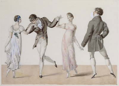 La Poule, aus Le Bon Genre, 1810 von French School